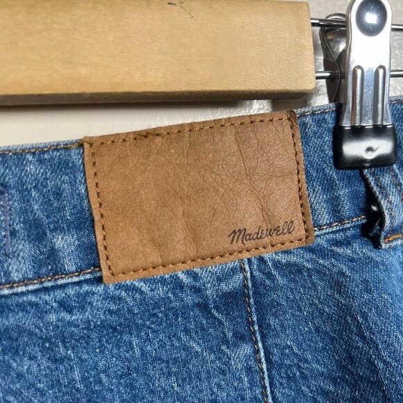 Madewell 90s Straight Utility High Rise Jeans Size 26 Blue Denim Retro - Picture 8 of 12